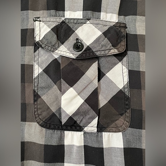 44mm Legendary Work Wear Long Sleeve Check Shirt Men’s XL - Picture 3 of 4